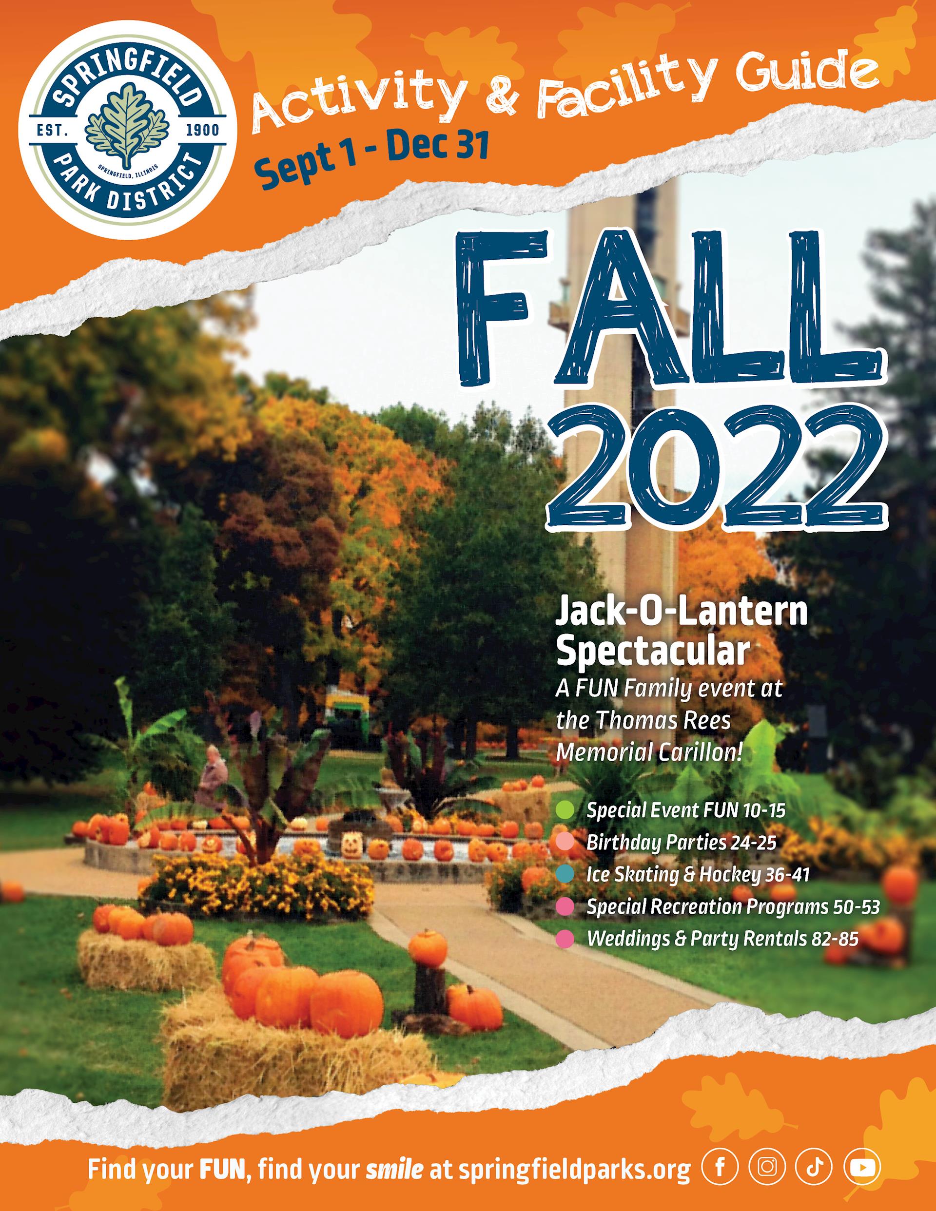 Cover Image for Park District Fall Activity Guide